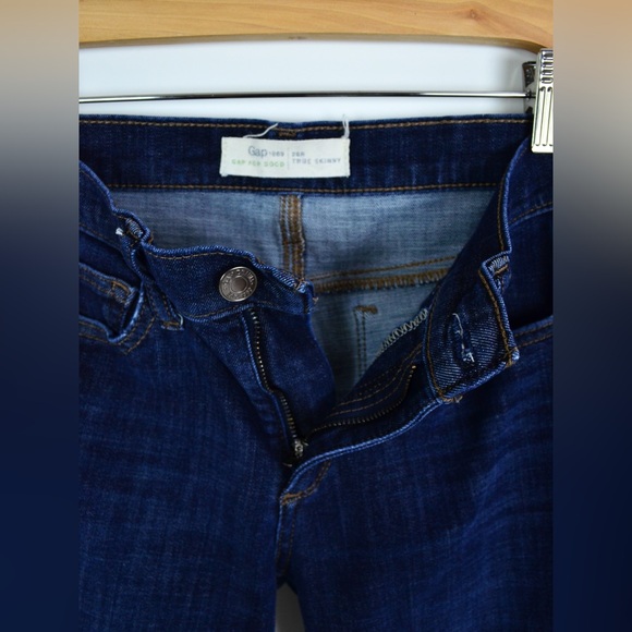 GAP Jeans True Skinny Dark Wash Gap for Good Women’s 26 - Picture 3 of 6